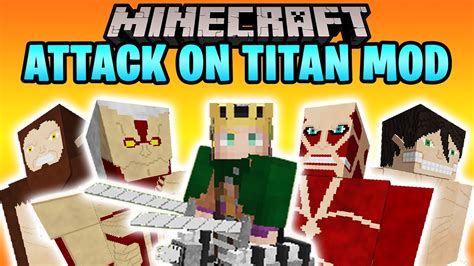 attack on titan in minecraft|attack on titan mod 1.12.2.